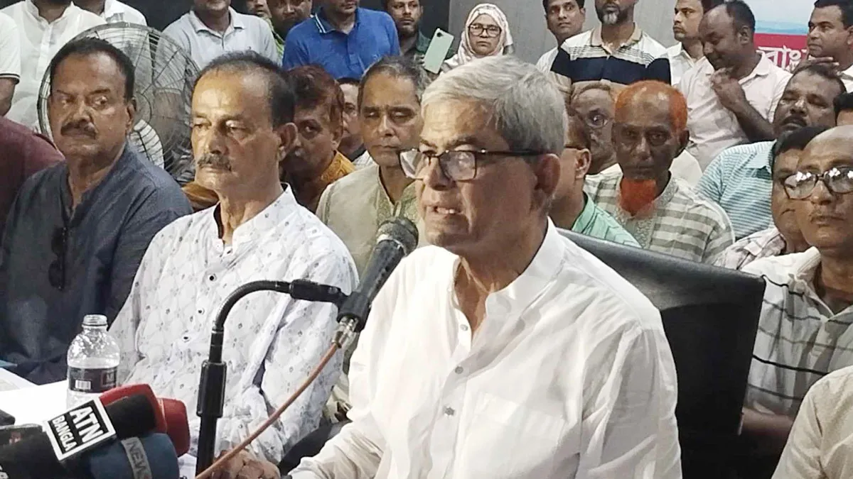 তত্ত্বাবধায়ক সরকার ছাড়া নির্বাচন করার চেষ্টা করবেন না: মির্জা ফখরুল
