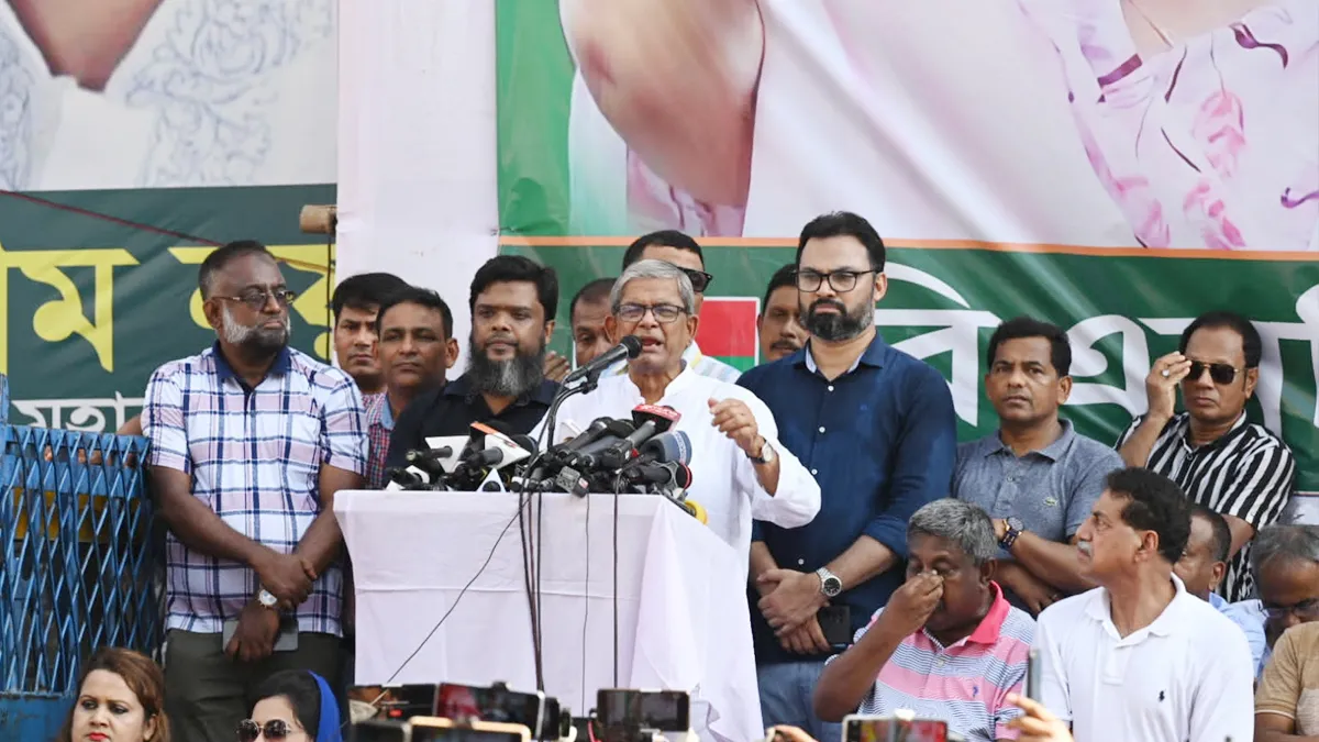 খালেদা জিয়ার কিছু হলে দায় সরকারের : মির্জা ফখরুল