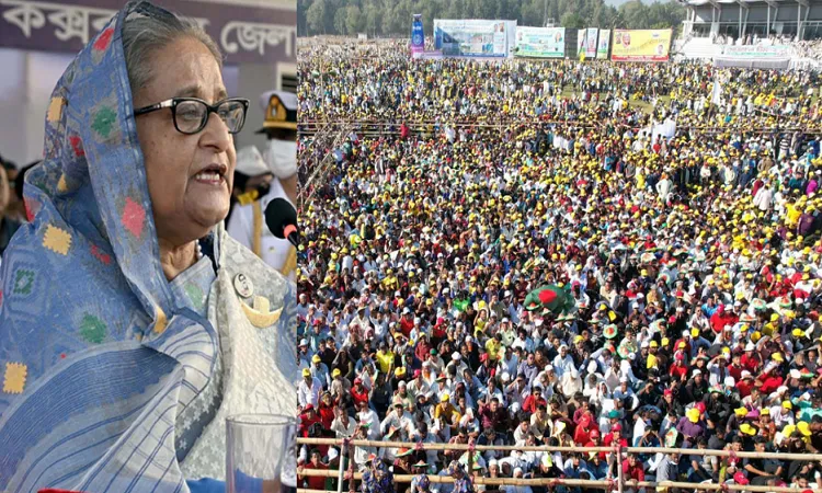 ২০২৪ সালের প্রথম সপ্তাহে নির্বাচন, নৌকায় ভোট চাই : প্রধানমন্ত্রী