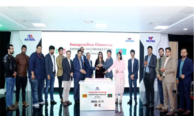 শ্রীলঙ্কায় গ্যাস স্টোভ রপ্তানি করছে ওয়ালটন