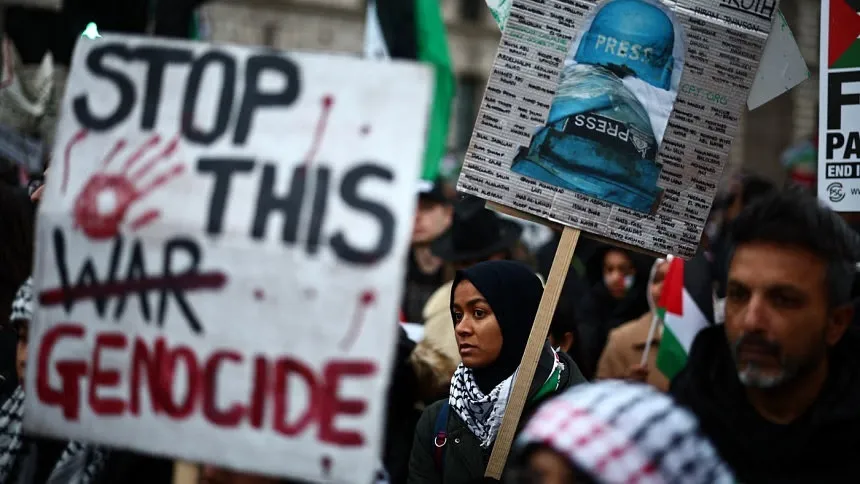 UN says Gaza war 'staining humanity' on eve of 100th day
