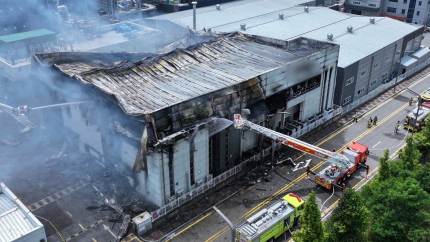 Investigators comb wreckage after Seoul battery plant fire kills 23