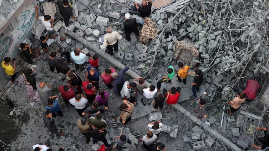 Almost 100 aid trucks in Gaza via US pier: UN