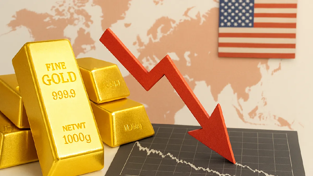 বিশ্ববাজারে কমল স্বর্ণের দাম