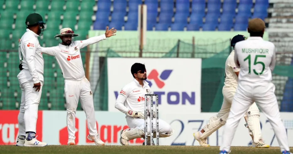 চট্টগ্রাম টেস্টে ৪০৪ রানে থামল ভারত