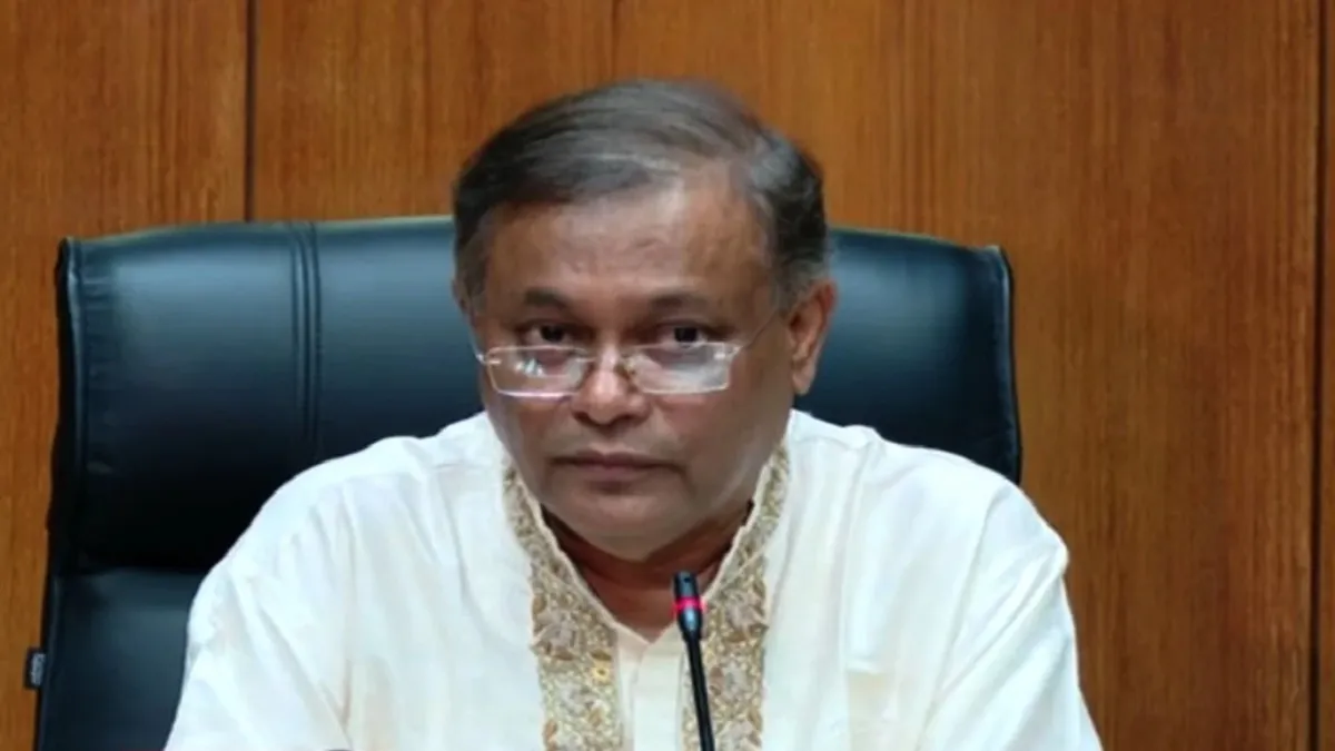 নির্বাচন ঠেকিয়ে দেওয়ার ধৃষ্টতা দেখানোর সুযোগ নেই: তথ্যমন্ত্রী