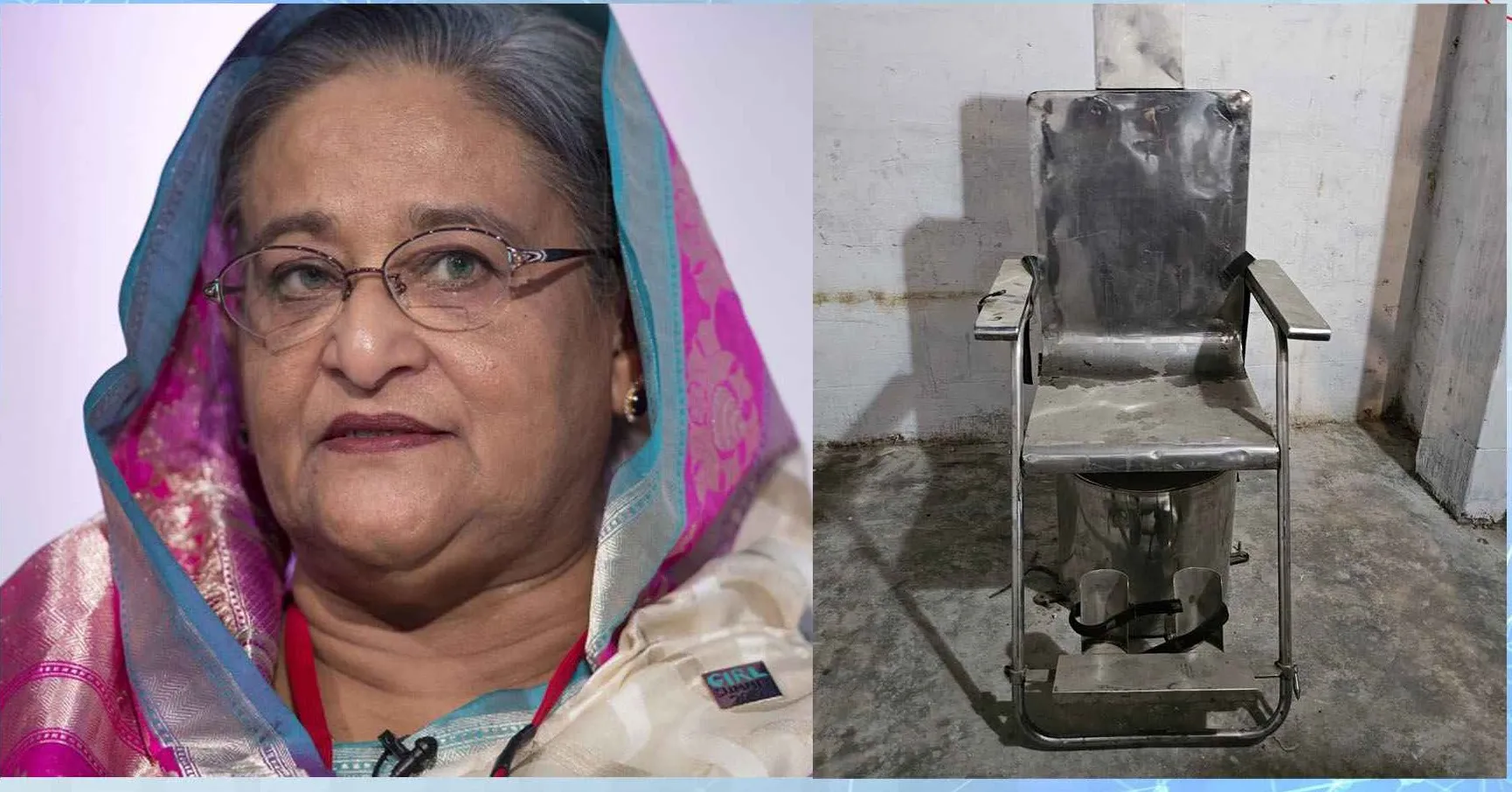 হাসিনাকে এনে আয়নাঘরের চেয়ারে ইলেকট্রিক শক দেওয়ার দাবি