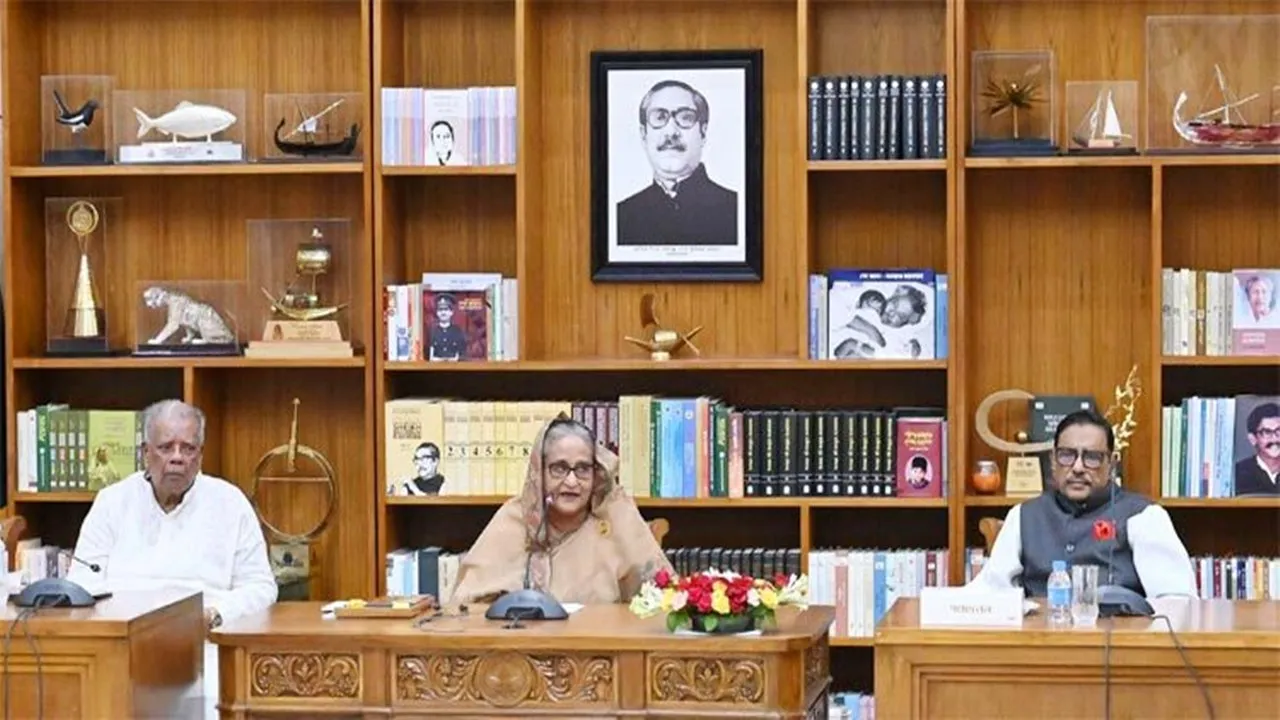 কোটা কোনো ইস্যু না, উদ্দেশ্য বাংলাদেশকে ধ্বংস করা : প্রধানমন্ত্রী