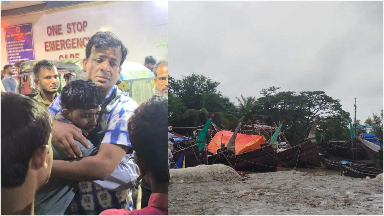 হাতিয়ায় ২১ ট্রলার ডুবি, ৭ জেলে  নিখোঁজ