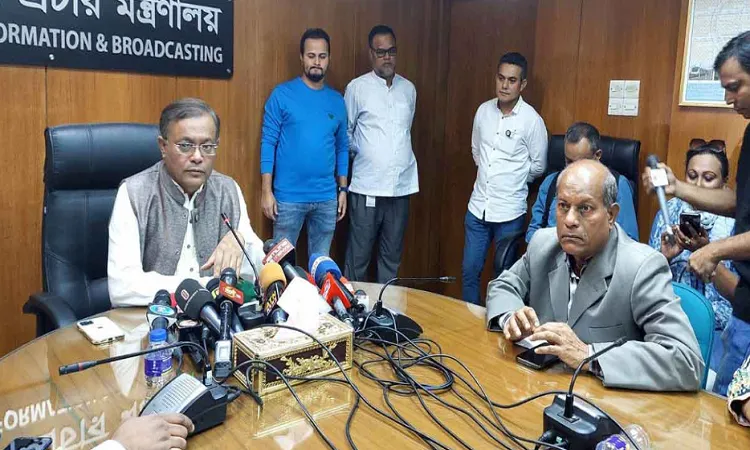বিশৃঙ্খলা ঠেকাতে পাহারায় থাকবেন আ.লীগের নেতাকর্মীরা: হাছান মাহমুদ