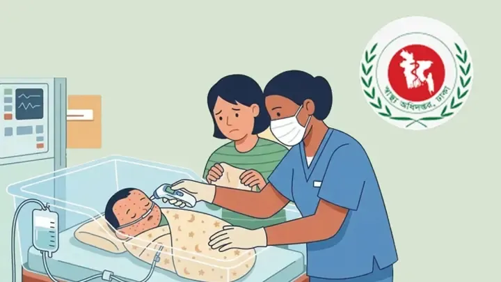 হামের উপসর্গে ২৪ ঘণ্টায় আরও ৫ শিশুর মৃত্যু
