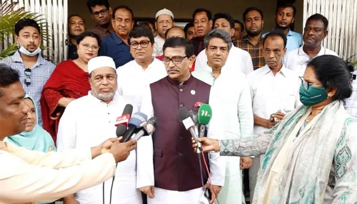 নির্বাচন নিয়ে টালবাহানা করার রেকর্ড আওয়ামী লীগের নেই : হানিফ