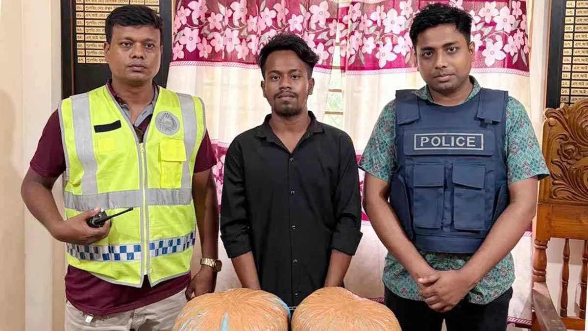 হবিগঞ্জে ৮ কেজি মাদকসহ কারবারি গ্রেফতার