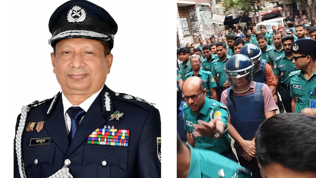 সাবেক আইজিপি মামুন ৮ দিনের রিমান্ডে