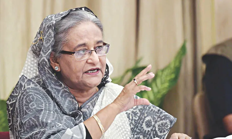 আওয়ামী লীগ ক্ষমতায় না থাকলে মানুষের কল্যাণ হয় না : প্রধানমন্ত্রী