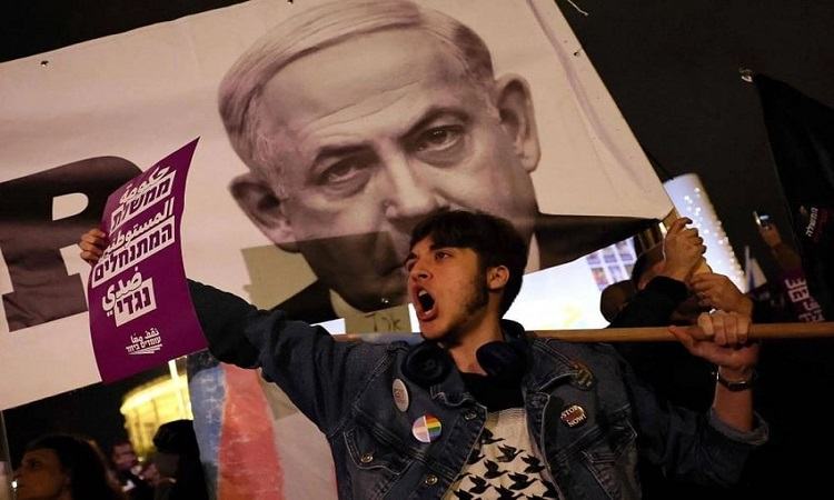 Israelis protest new Netanyahu government