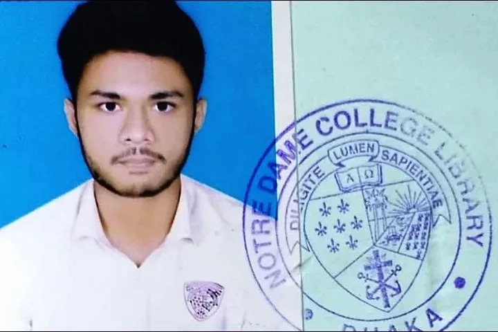 নটর ডেম শিক্ষার্থীর মৃত্যু: পরিচ্ছন্নতাকর্মী রিমান্ডে