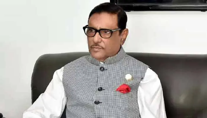 লন্ডন থেকে পরিস্থিতি পর্যবেক্ষণ করছেন প্রধানমন্ত্রী : কাদের