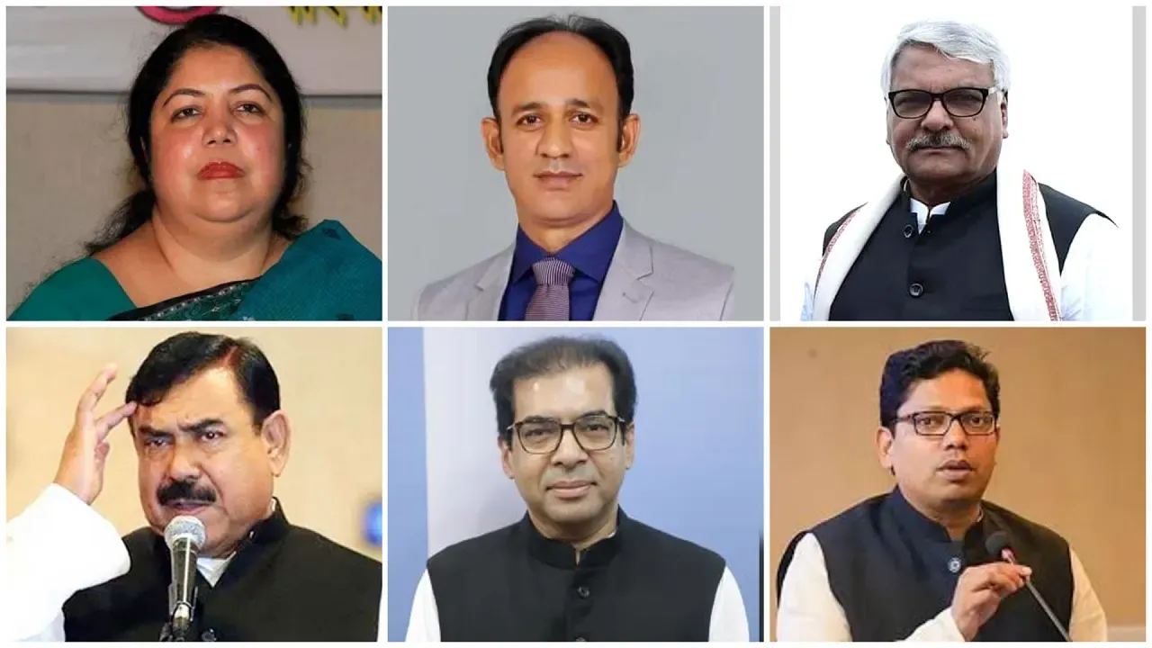 যে ২৪ রাজনীতিবিদ সেনানিবাসে আশ্রয় নিয়েছিলেন
