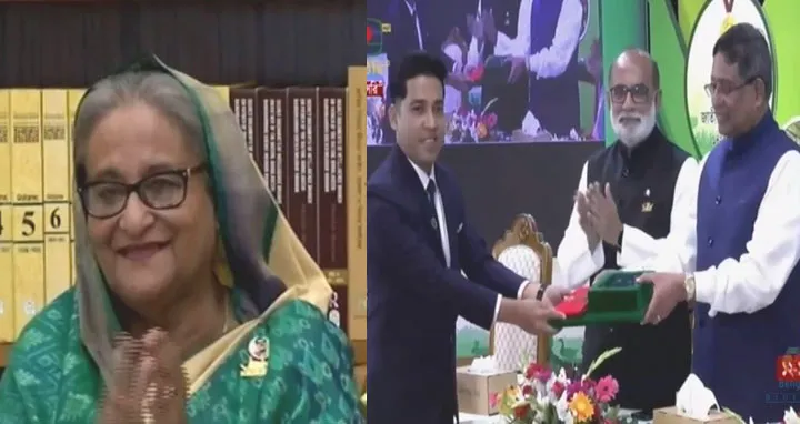 ৪৪ ব্যক্তি-প্রতিষ্ঠানকে বঙ্গবন্ধু জাতীয় কৃষি পুরস্কার দিলেন প্রধানমন্ত্রী