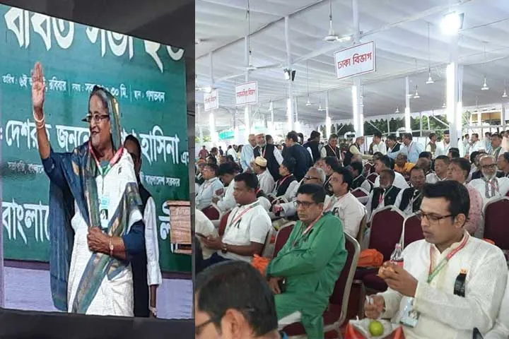 শেখ হাসিনার দিকনির্দেশনা পেতে গণভবনে হাজারো নেতা