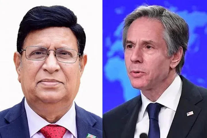 ব্লিঙ্কেনকে চিঠি দিয়ে দুঃখ প্রকাশ মো‌মে‌নের