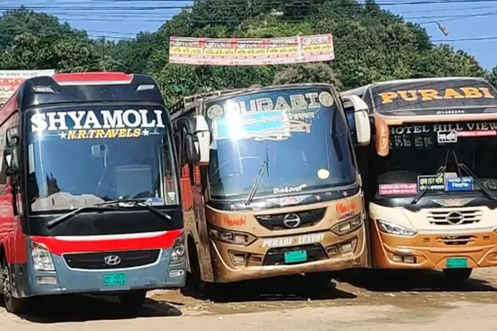 বান্দরবানে ৭ দফা দাবিতে সকাল-সন্ধ্যা ধর্মঘট