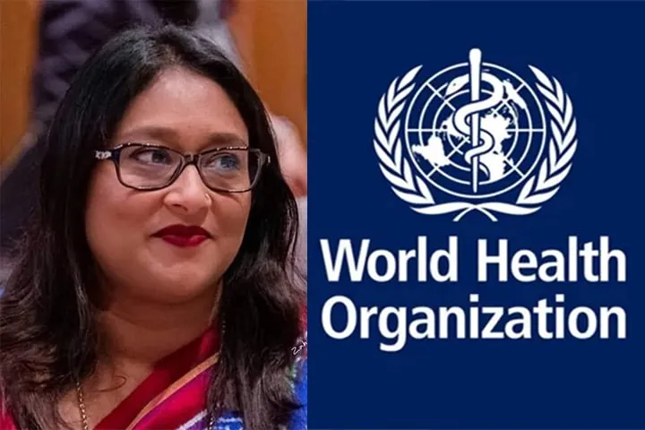 সায়মা ওয়াজেদ ডাব্লিউএইচওর আঞ্চলিক পরিচালক নির্বাচিত