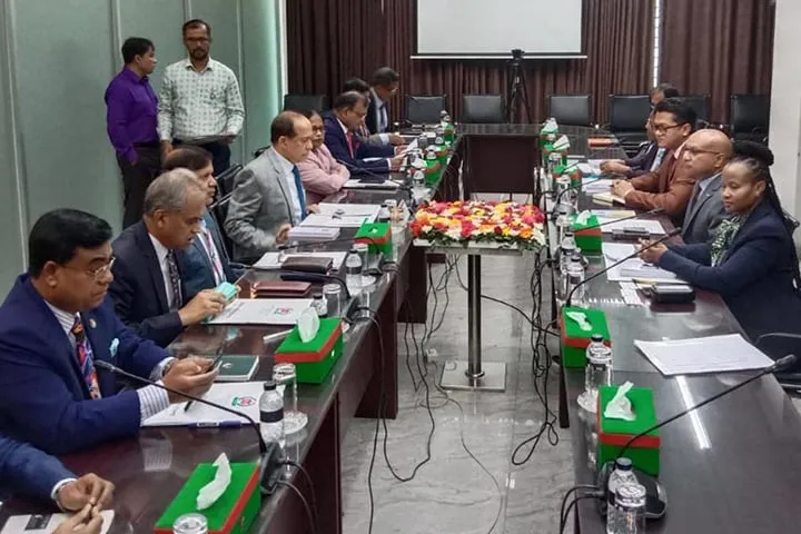 কমনওয়েলথ প্রতিনিধি দলের সঙ্গে বৈঠকে ইসি