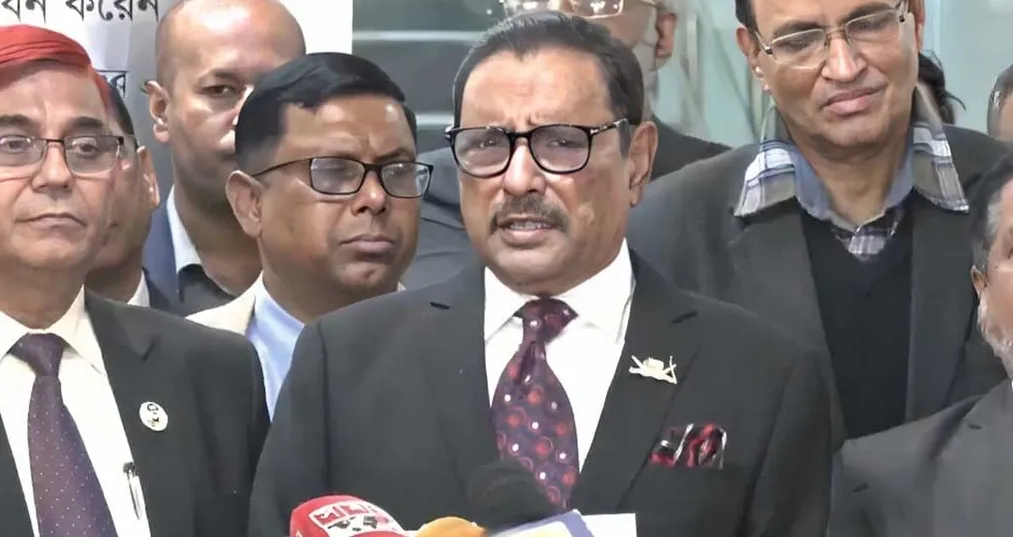 প্রধানমন্ত্রীকে জাতিসংঘের অভিনন্দন কল্পিত কোনো বিষয় নয় : ওবায়দুল কাদের