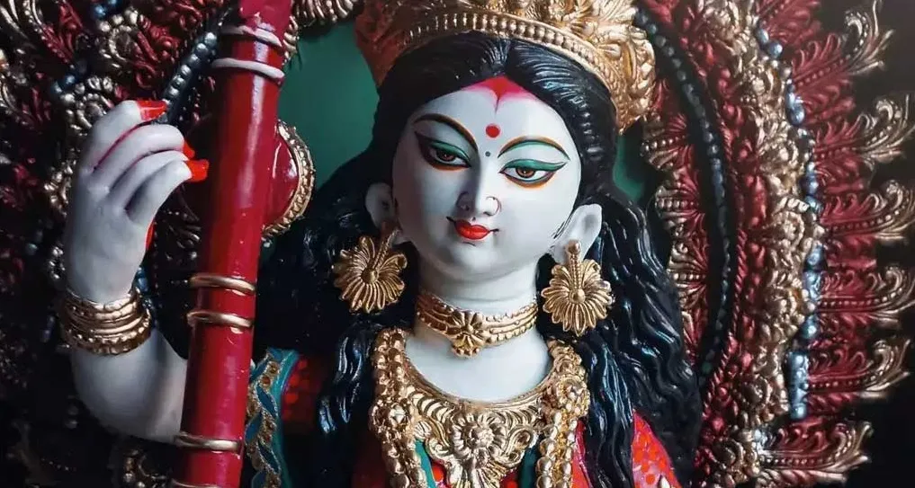 বিদ্যার দেবী সরস্বতী পূজা আজ