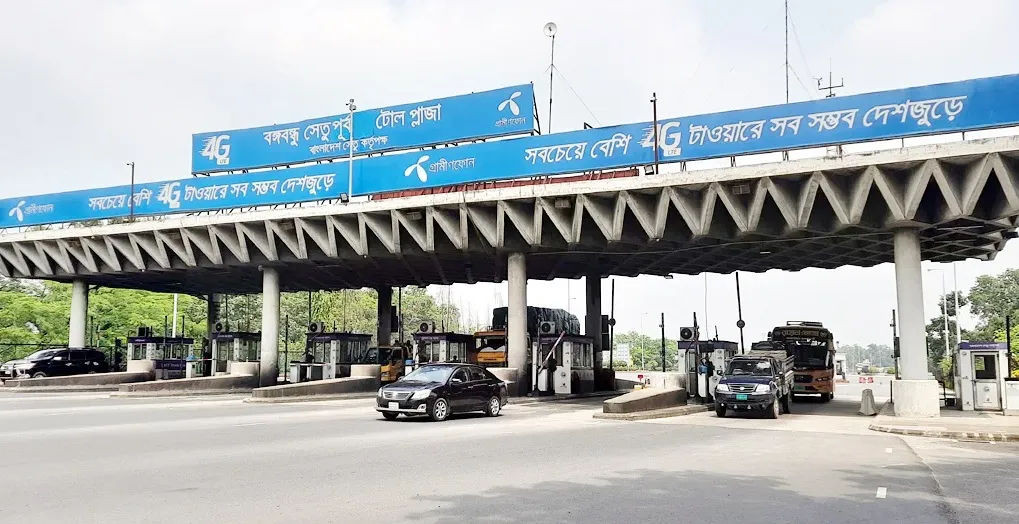 বঙ্গবন্ধু সেতুতে ২৪ ঘণ্টায় আড়াই কোটি টাকার টোল আদায়