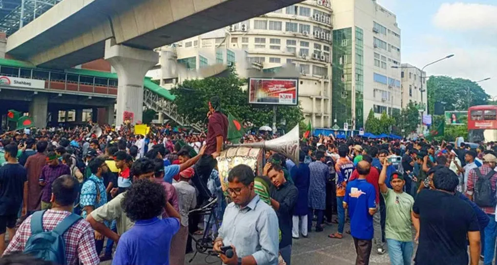 ফের কোটাবিরোধীদের শাহবাগ অবরোধ