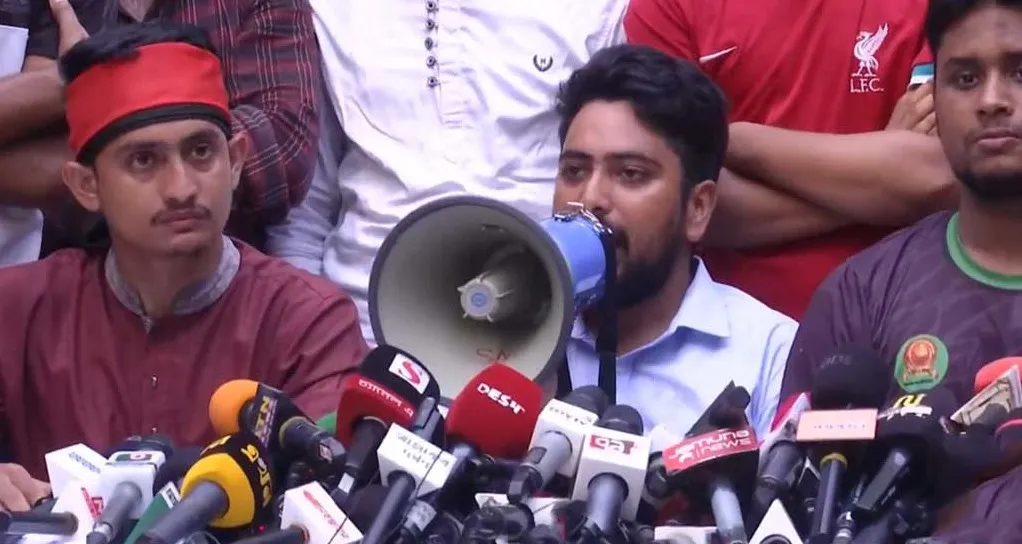 সংলাপে রাজি না, যে ঘোষণা দিলেন সমন্বয়ক নাহিদ