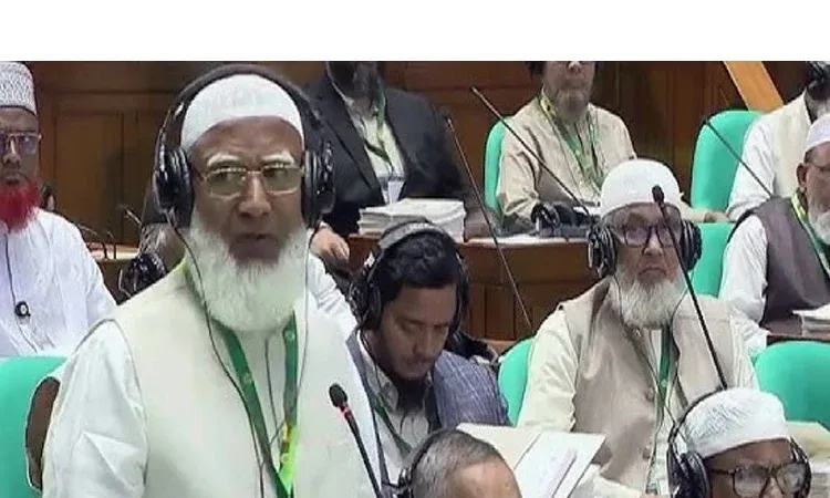 ইনসাফের ভিত্তিতে সংসদ চললে দেশেও ইনসাফ প্রতিষ্ঠিত হবে