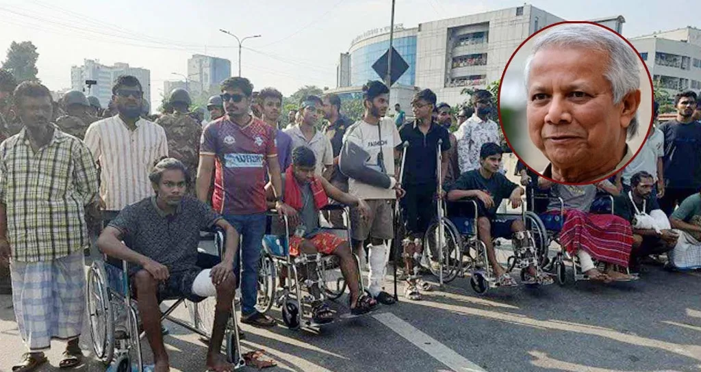 আজ জুলাই বিপ্লবে আহতদের হাতে স্বাস্থ্যকার্ড তুলে দেবেন প্রধান উপদেষ্টা
