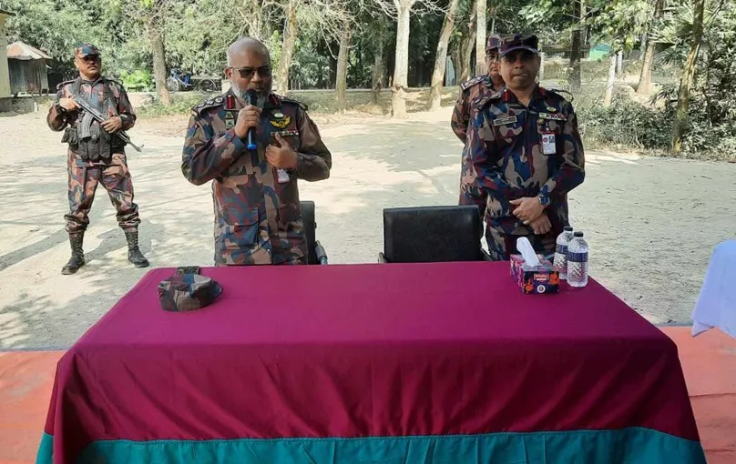বিএসএফের কাছ থেকে ৫ কিমি এলাকা অবমুক্ত করল বিজিবি