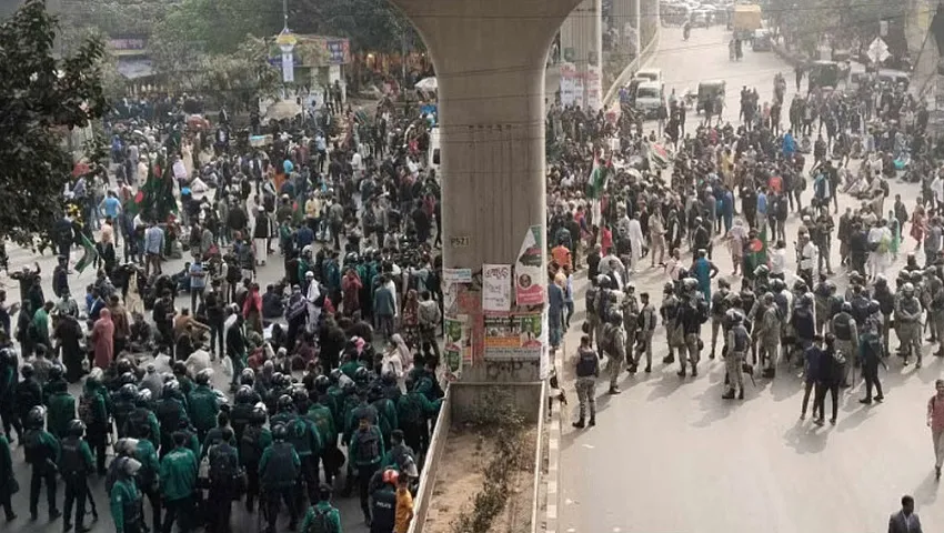 শাহবাগ ছাড়লেন আন্দোলনরত বিডিআর পরিবারের সদস্যরা