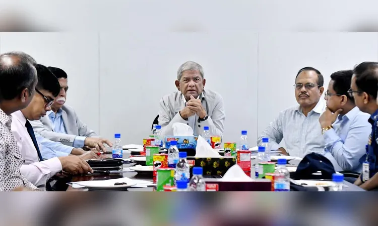 আগামী বছরের মধ্যে ঢাকায় ৫০ কোটি লিটার নিরাপদ পানি সরবরাহ সম্ভব হবে : মির্জা ফখরুল