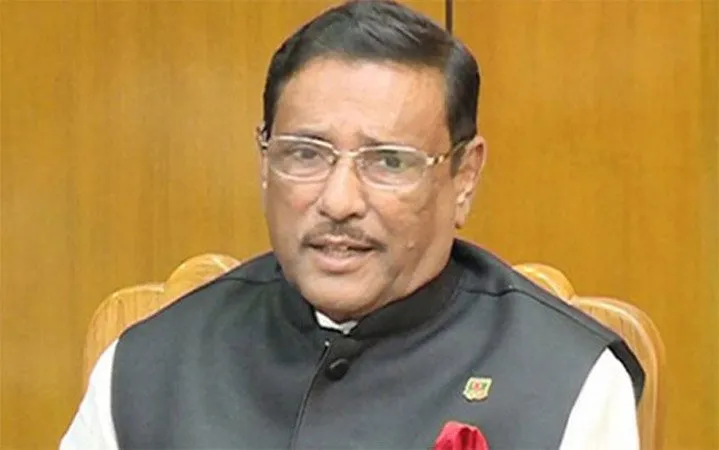বিএনপি রাজনীতিতে গায়েবি আওয়াজ তোলার অপচেষ্টা করছে: কাদের