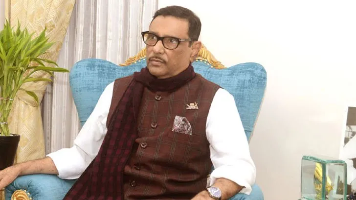 মার্কিন নিষেধাজ্ঞায় ষড়যন্ত্র আছে: কাদের