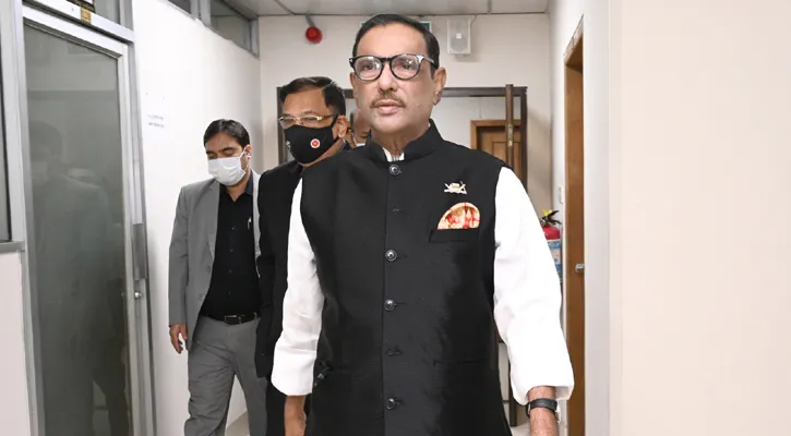 স্বাস্থ্য পরীক্ষা শেষে দেশে ফিরেছেন ওবায়দুল কাদের