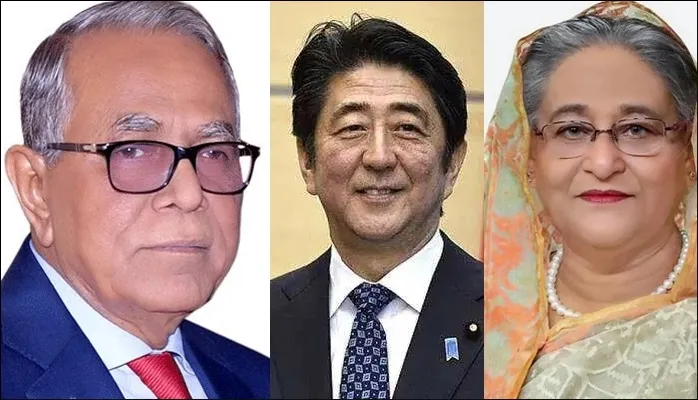 শিনজো আবের মৃত্যুতে রাষ্ট্রপতি-প্রধানমন্ত্রীর শোক
