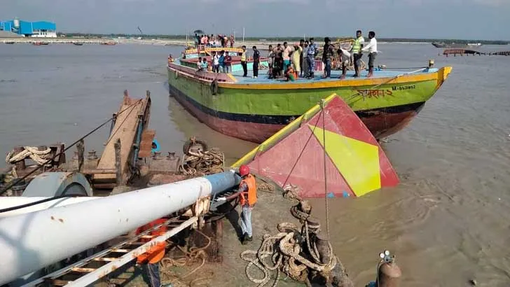 ড্রেজারডুবির ঘটনায় একে একে উদ্ধার হলো ৮ শ্রমিকের লাশ