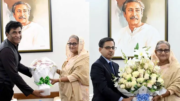 শেখ হাসিনাকে ১৯ দেশের রাষ্ট্রদূতের অভিনন্দন