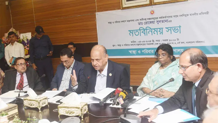প্রধানমন্ত্রীর প্রত্যাশা পূরণে কাজ করবেন স্বাস্থ্যমন্ত্রণালয়
