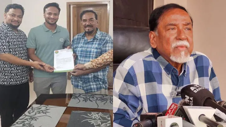 বিএনএম ও সাকিব আল হাসানের সঙ্গে ভাইরাল ছবি নিয়ে যা বললেন হাফিজ