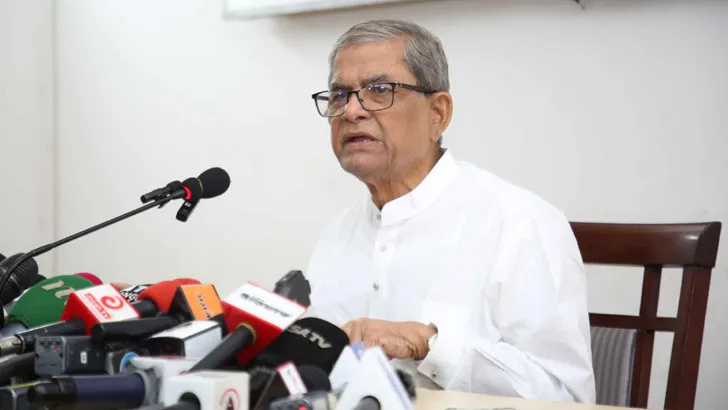 বিএনপির আন্দোলন কোন পর্যন্ত চলবে জানালেন মির্জা ফখরুল