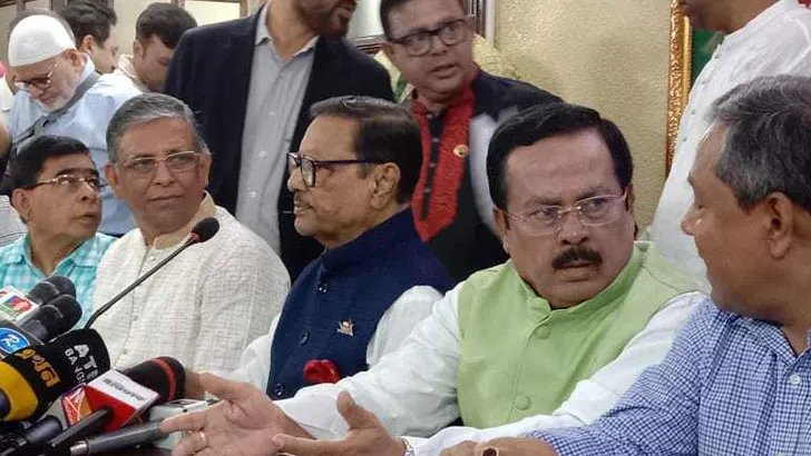 আপনারা চলে গেলেন আজিজ আর বেনজিরে, ওটাই হলো হেডিং: ওবায়দুল কাদের