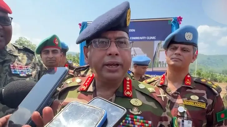 শান্তি-শৃঙ্খলা রক্ষায় যে নির্দেশনা দিলেন সেনাপ্রধান